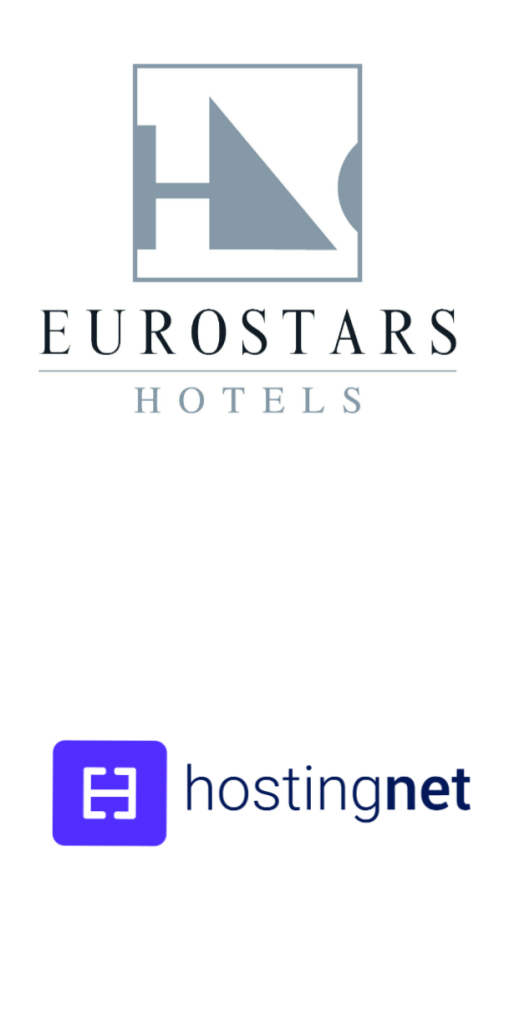 Logotipo Eurostars y Logotipo Hostingnet