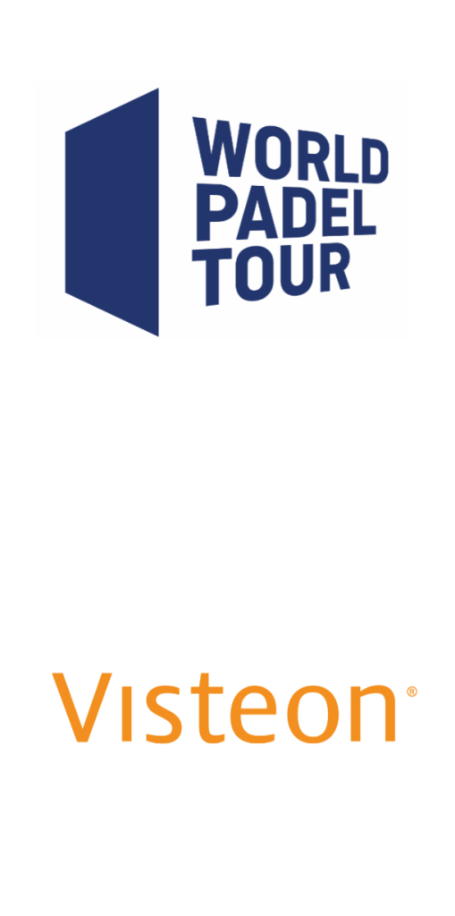 Logotipo World Padel Tour y Logotipo Visteon